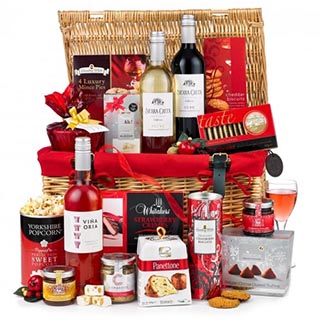 Christmas Greetings Basket image